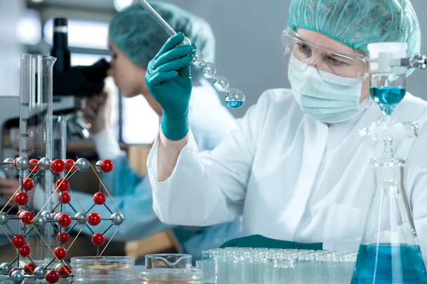 Scientists at the laboratory - Foto, Bild