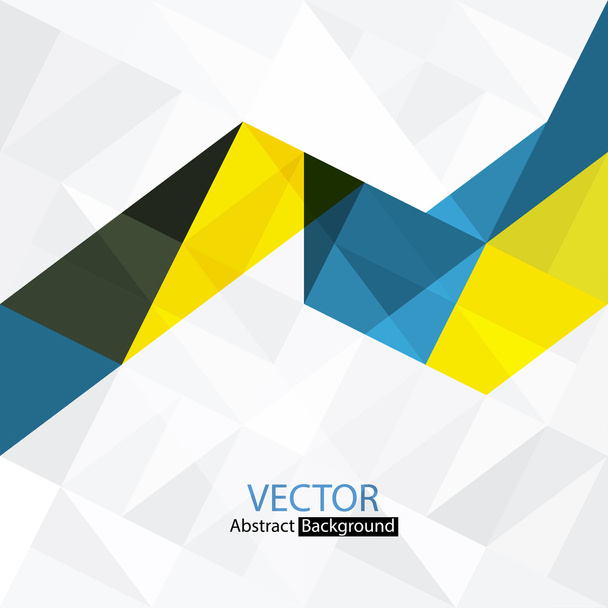 Abstract background with triangles - Vector, Imagen
