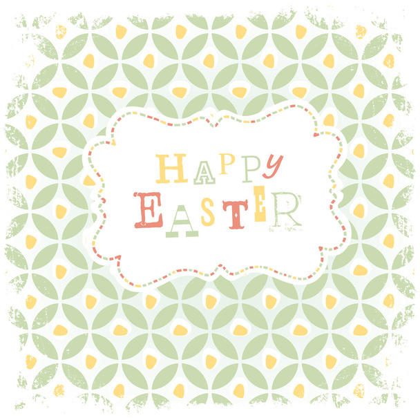 Easter Greeting Card - Vector, afbeelding