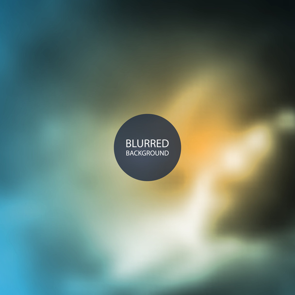 Abstract Background - Blurred Image - Dark Cloudy Sky - Vector, Image