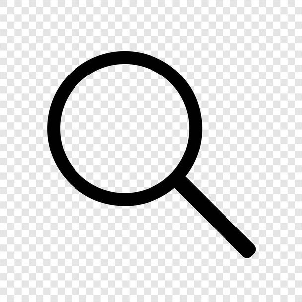 Символ пошукової системи вектор прозорий елемент - Вектор, зображення