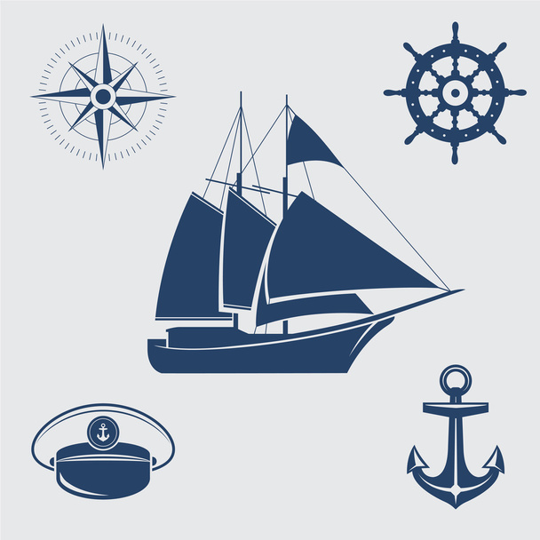 Sail symbols - Vecteur, image