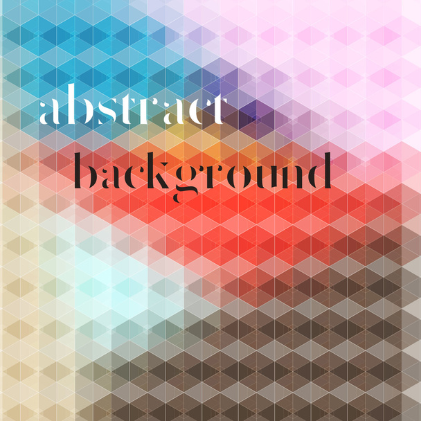světlé pozadí abstraktní mnohoúhelníky - Vektor, obrázek