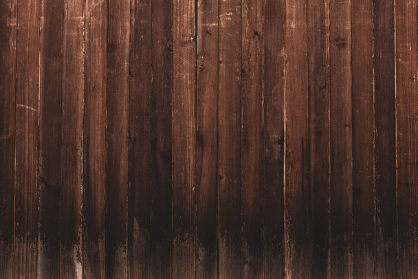 Vieux fond de texture de bois, surface avec vieux bois de couleur naturelle, vue de dessus. Surface de table de grain. - Photo, image