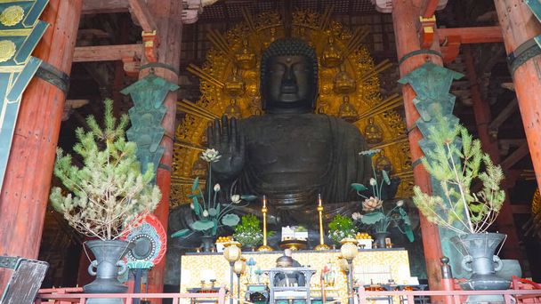 Великий Будда, Дайбуцу, Храм Тодайдзи - Фото, изображение