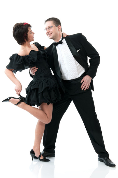 Attractive couple dancing - Photo, Image