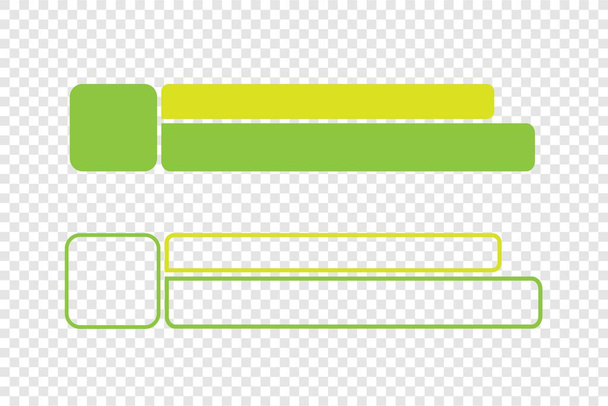 inferiore terzo disegno colore verde per elemento modello di progettazione trasparente eps file, inferiore terzo WhatsApp modello di design verde - Vettoriali, immagini