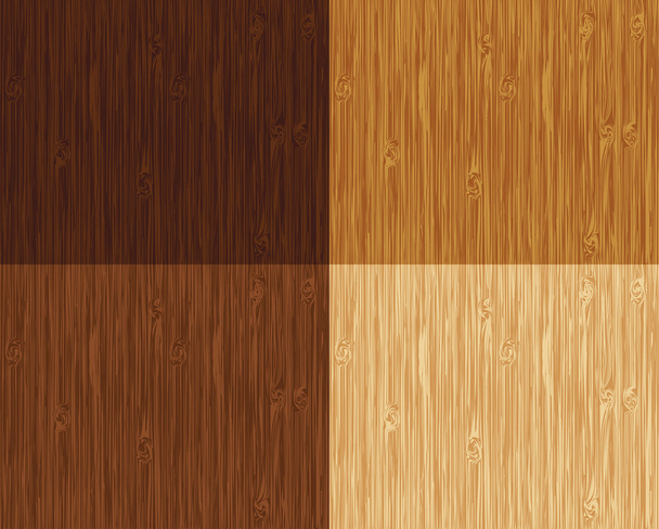 Seamless wooden pattern - Vector, Image