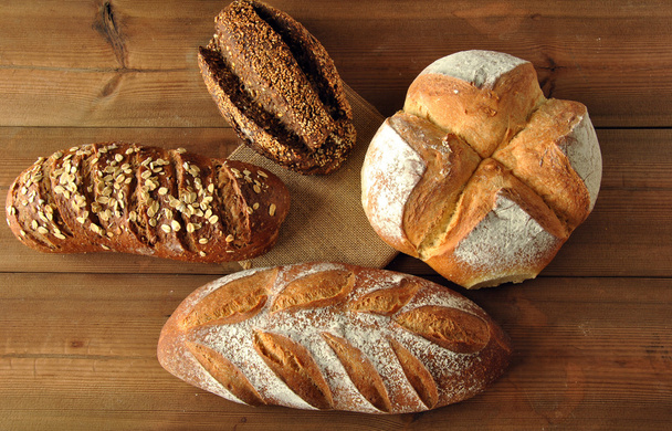 verschillende soorten brood  - Foto, afbeelding