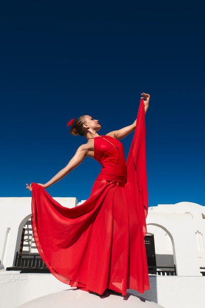 Flamenco dancer - Фото, изображение