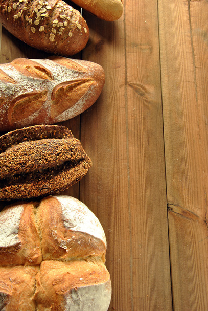 különböző típusú kenyerek  - Fotó, kép