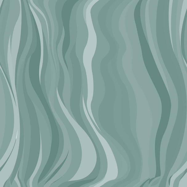 naadloze vector patroon in turquoise tinten voor prints op behang, verpakking, evenals voor interieur ontwerp en uitzicht in aqua stijl - Vector, afbeelding