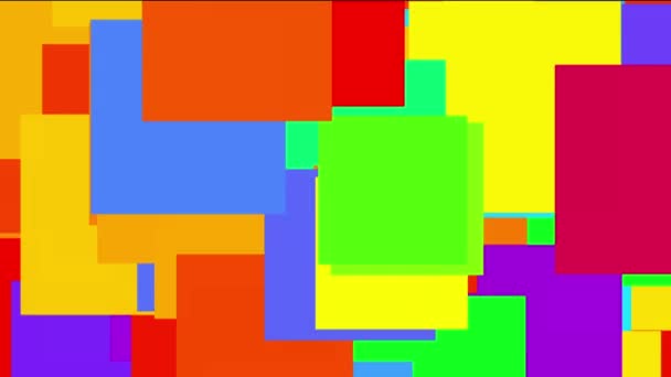 Formes géométriques multicolores lumineuses
 - Séquence, vidéo