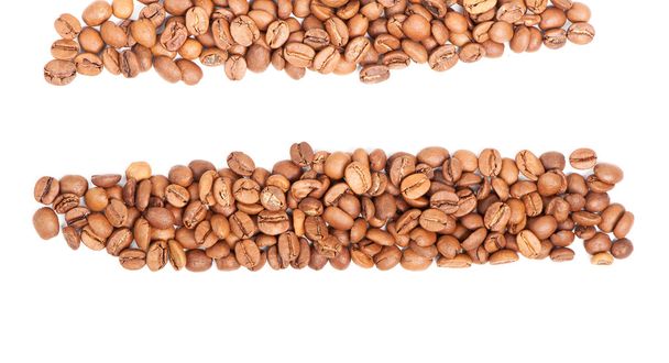grãos de café arranjados
 - Foto, Imagem