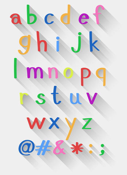 alfabetten - Vector, afbeelding