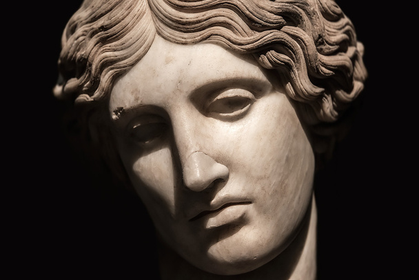 Portrait of beautiful Venus realized in stone, Rome, Italy - Photo, Image
