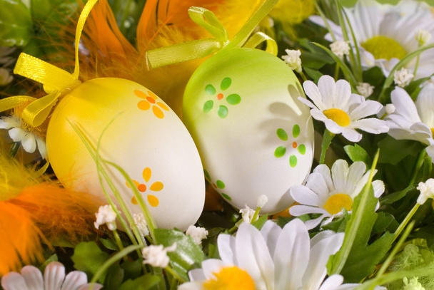 πασχαλινά αυγά στη φωλιά - Φωτογραφία, εικόνα