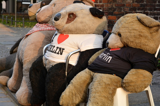 Teddy karhuja Berliinissä
 - Valokuva, kuva