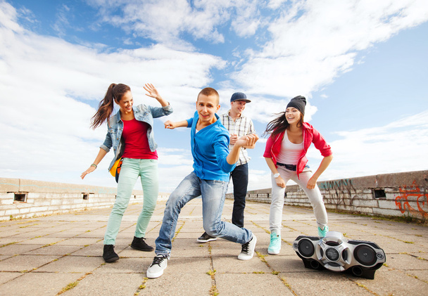 group of teenagers dancing - Photo, Image
