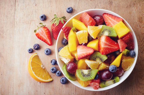 Ensalada de frutas frescas - Foto, imagen