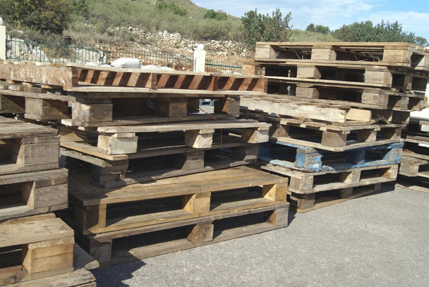 houten pallets - Foto, afbeelding