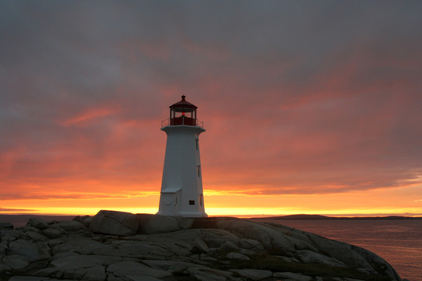 Peggy's Cove at Sunset - Photo, Image