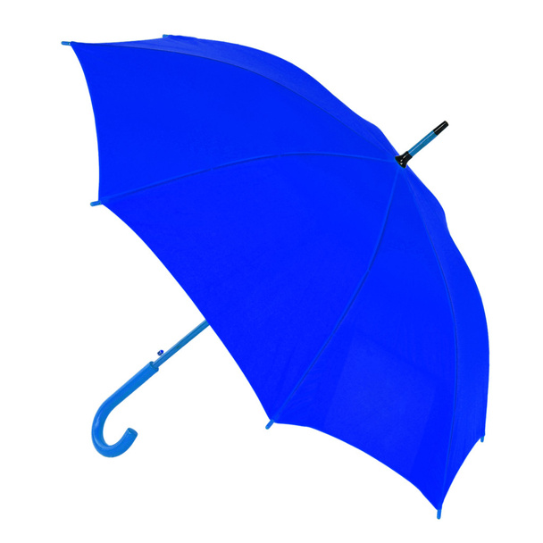 темно-синий зонтик на белом фоне
 - Фото, изображение