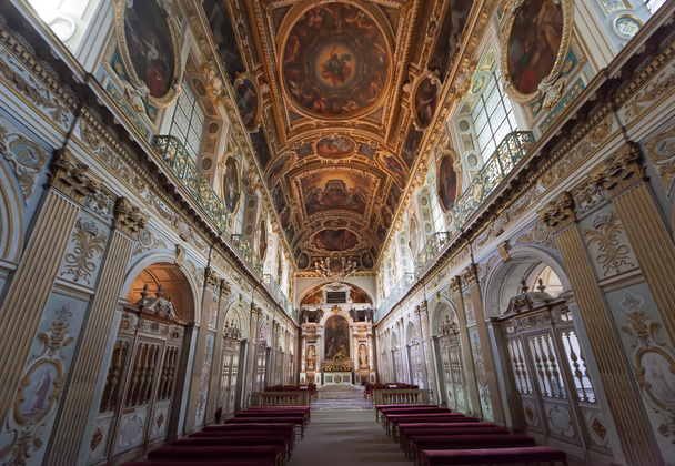 Kaplica Trójcy Świętej, w zamku Fontainebleau - Zdjęcie, obraz