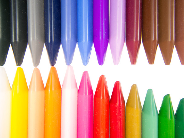 Boca de lápiz a todo color medio abierta
 - Foto, Imagen