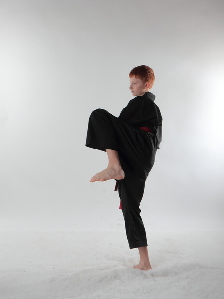 Karate in the attack. - Foto, imagen