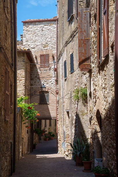 Montecchio, Altstadt in der Provinz Terni, Umbrien, Italien - Foto, Bild