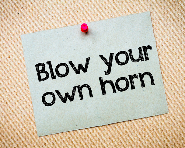 Blow your own horn - Photo, Image