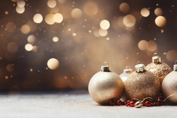 Merry Christmas and happy New Year background with place to text. High quality photo - Photo, Image