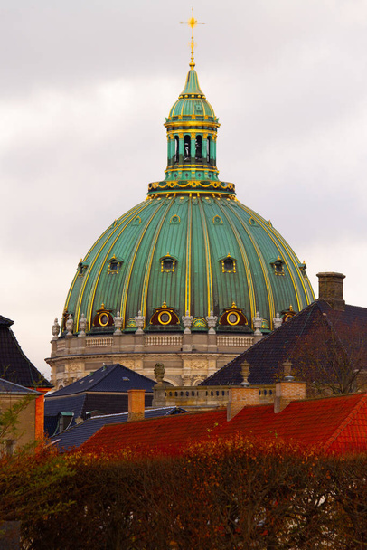 Kööpenhaminan kirkon kupoli - Valokuva, kuva