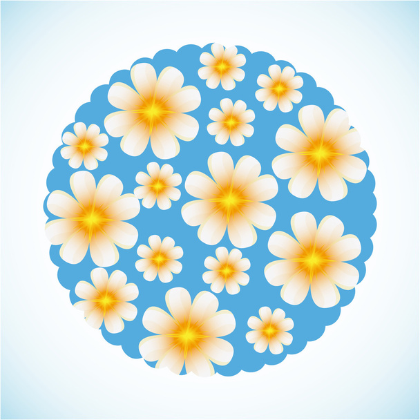 floral card  - ベクター画像
