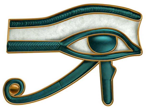 Ojo egipcio de Horus
 - Foto, imagen