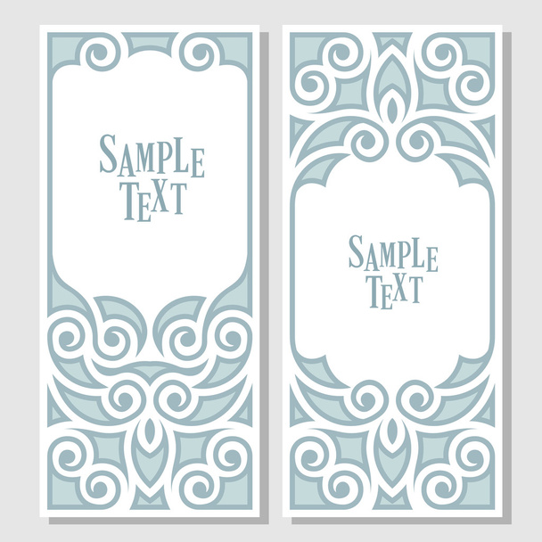 Decorative frame for text - Vector, Image