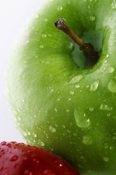 Apple in close up - Foto, afbeelding