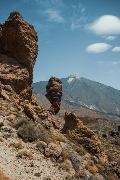 Όμορφη βραχώδης έρημος βουνό πέτρα - Φωτογραφία, εικόνα