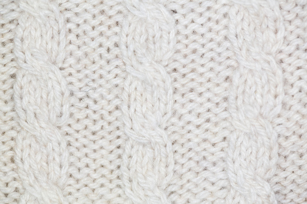 Patrón de punto de hilo suave cálido de lana gris para el fondo
 - Foto, imagen