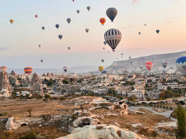 Balões de ar quente em Capadócia, Turquia - Foto, Imagem