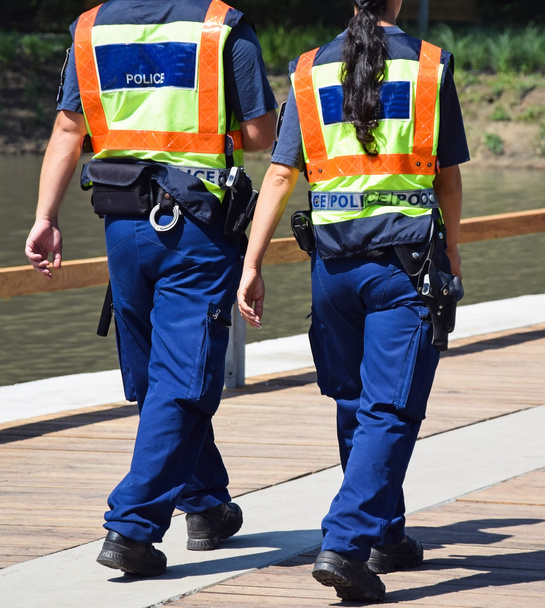 Police officers on patrol - Photo, Image