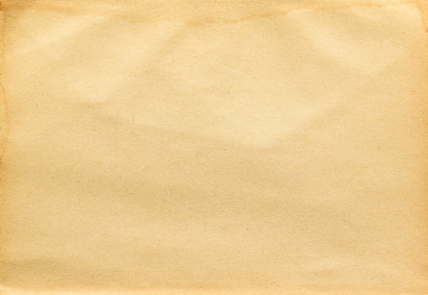 Old yellowed paper background - Photo, Image