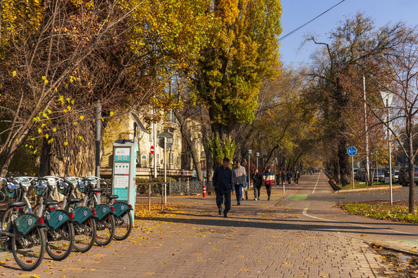 Almaty City Kasachstan 14. November 2023. Almaty, Kasachstan - Foto, Bild