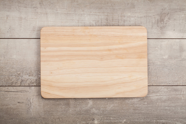 Wooden cutting board - Фото, изображение