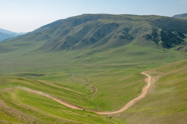 mountain, mount, hill. Kazakhstan. Tien Shan. Assy plateau - Фото, зображення