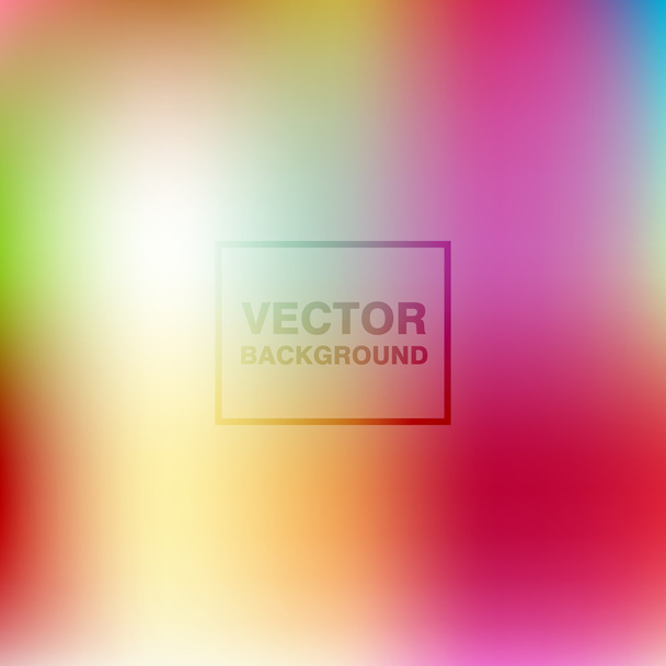 Abstract colorful blurred vector backgrounds. - Vektor, obrázek