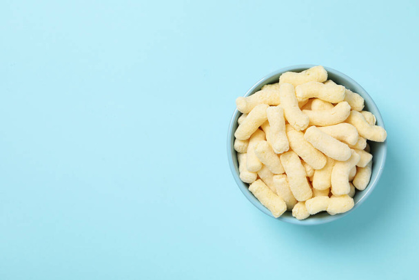 Palitos de maíz, concepto de sabroso bocadillo - Foto, Imagen