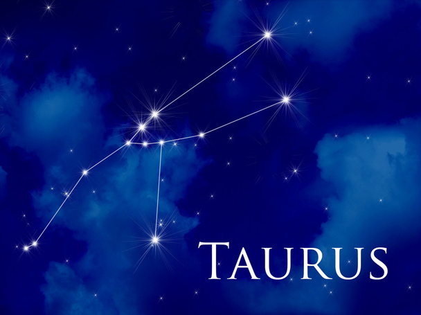 Constellation Taurus - Φωτογραφία, εικόνα