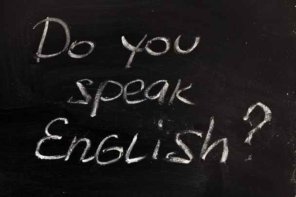 Do you speak english ? - Foto, Imagen